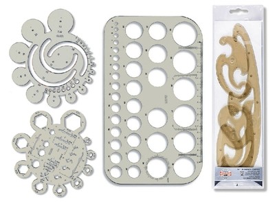Règle polyvalente 12 en 1 Scribes Line Gabarits Règle de sculpture pour modélisme détaillé Outil