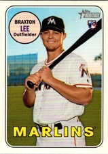 2018 Topps Heritage #506 Braxton Lee RC