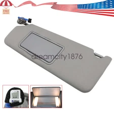 New Left Driver Side Sun Visor w/ Light 83280SZAA01ZA for Honda Pilot 2009-2015