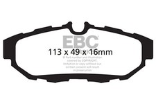 Ebc Brakes Dp51870ndx Bluestuff Ndx Full Race Brake Pads Fits 11-14 Mustang