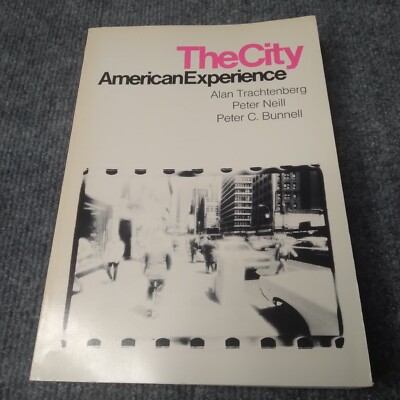 The City American Experience 1971 Paperback