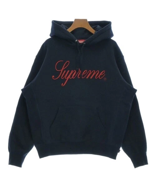 Sweat à capuche Supreme bleu marine S 2200516440095