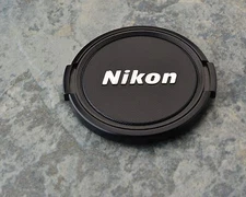Retro Genuine Nikon NIKKOR 58mm Snap-on Front Lens Cap (#1279)