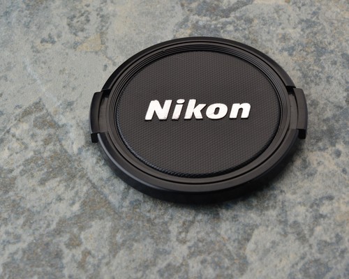 Retro Genuine Nikon NIKKOR 58mm Snap-on Front Lens Cap (#1279)