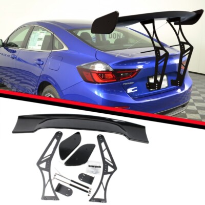 FOR 2019-2022 HONDA INSIGHT ADJUSTABLE GT RACING SPOILER TRUNK CHASSIS MOUNT KIT