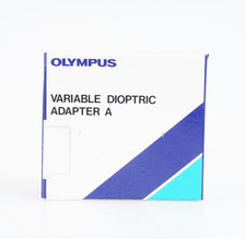 - OLYMPUS VARIABLE DIOPTRIC ADAPTER A / 0--2 STRENGTH NEW OLD STOCK