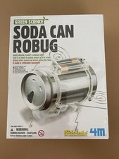 Green Science Soda Can Robug Kidz Labs Kit Project Build Recycle Create a Robot