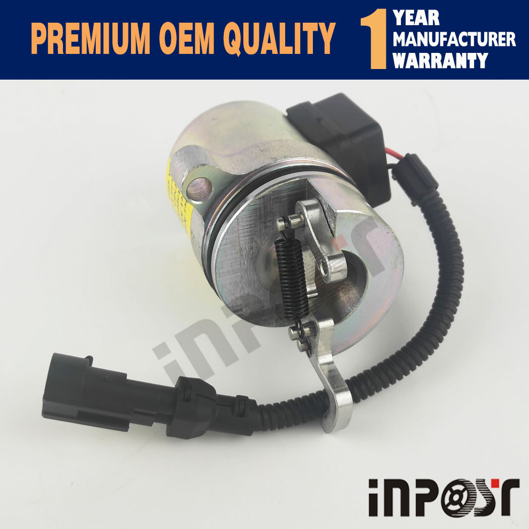 Fuel ShutOff Solenoid For Bobcat 863 864 873 883 Skid Steer Deutz