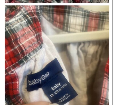 white christmas dresses PATCHWORK PLAID DENIM MINI DRESS – AKIRA main image 1