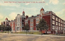 St Louis Missori~Soldan High School Largest High School In U.S~1910 PC