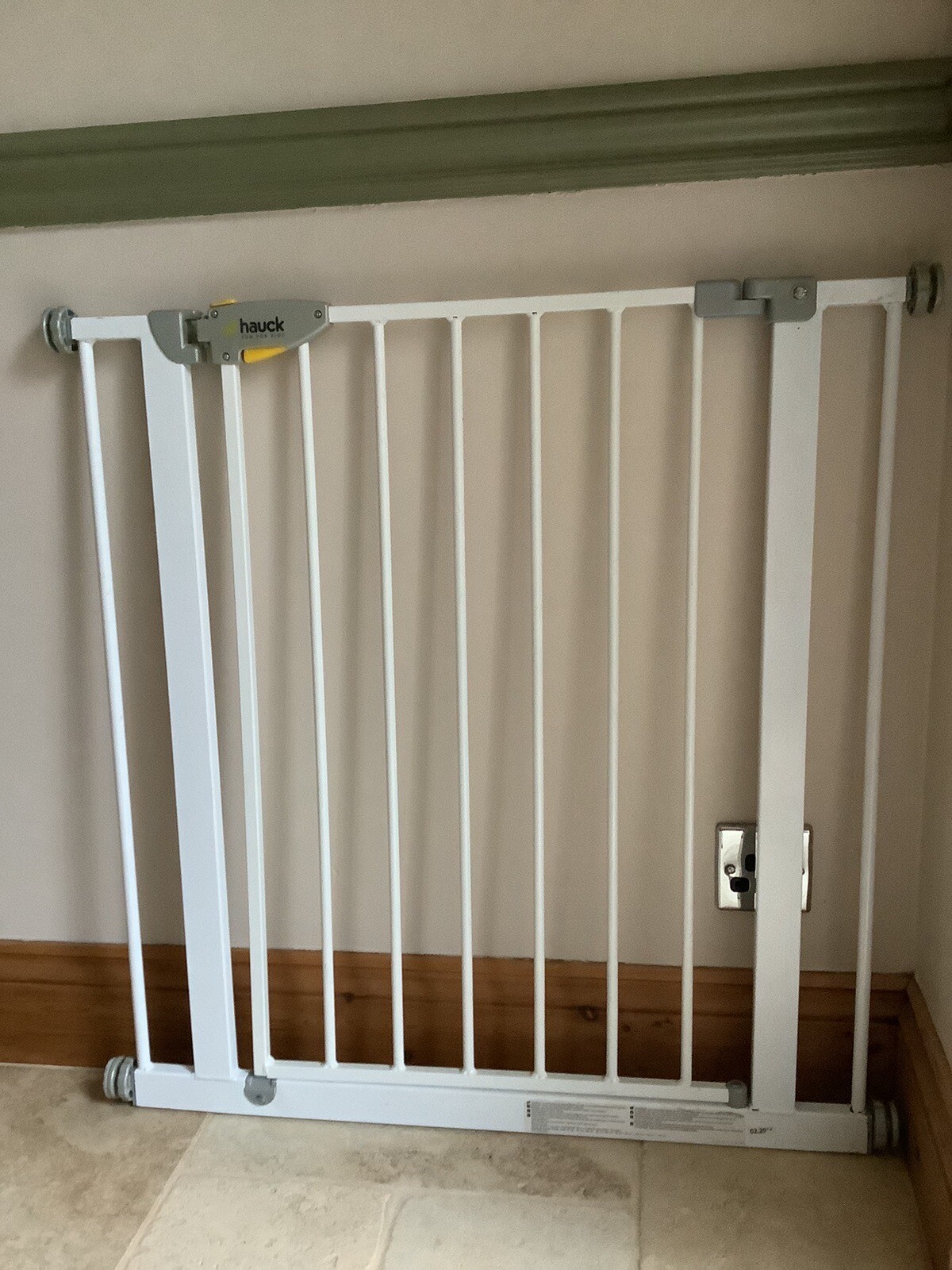Hauck Adjustable Steel Safety Gate eBay