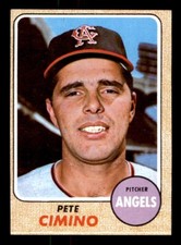 1968 Topps Baseball #143 Pete Cimino EX/MT *f2