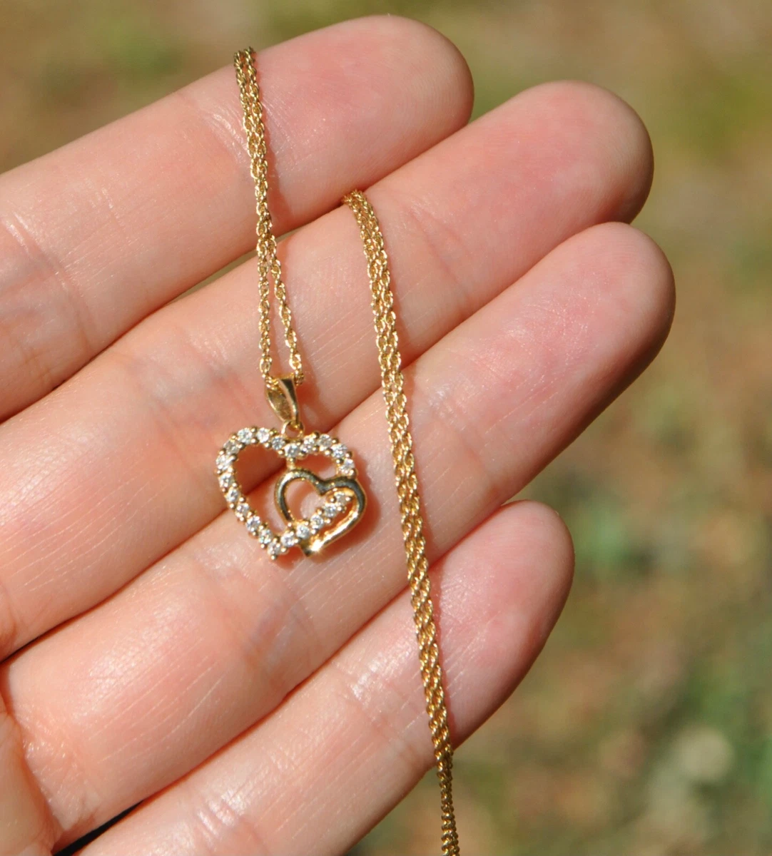 louis vuitton heart necklace