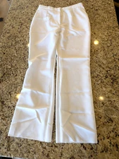 Defense Logistics Agency Womens Slacks White size 18-MR Untailored Pant