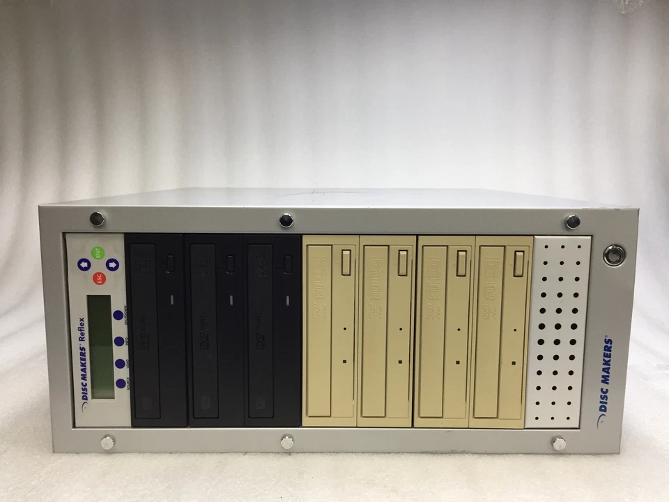 Disc Makers Reflex 7 NEC Duplicator Reflex Duplicator Tower CD/DVDRW Powers On - Image 4 of 4