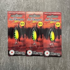 Len Thompson UV Fire Tiger 4g (1/7oz) Lures - LOT OF 3