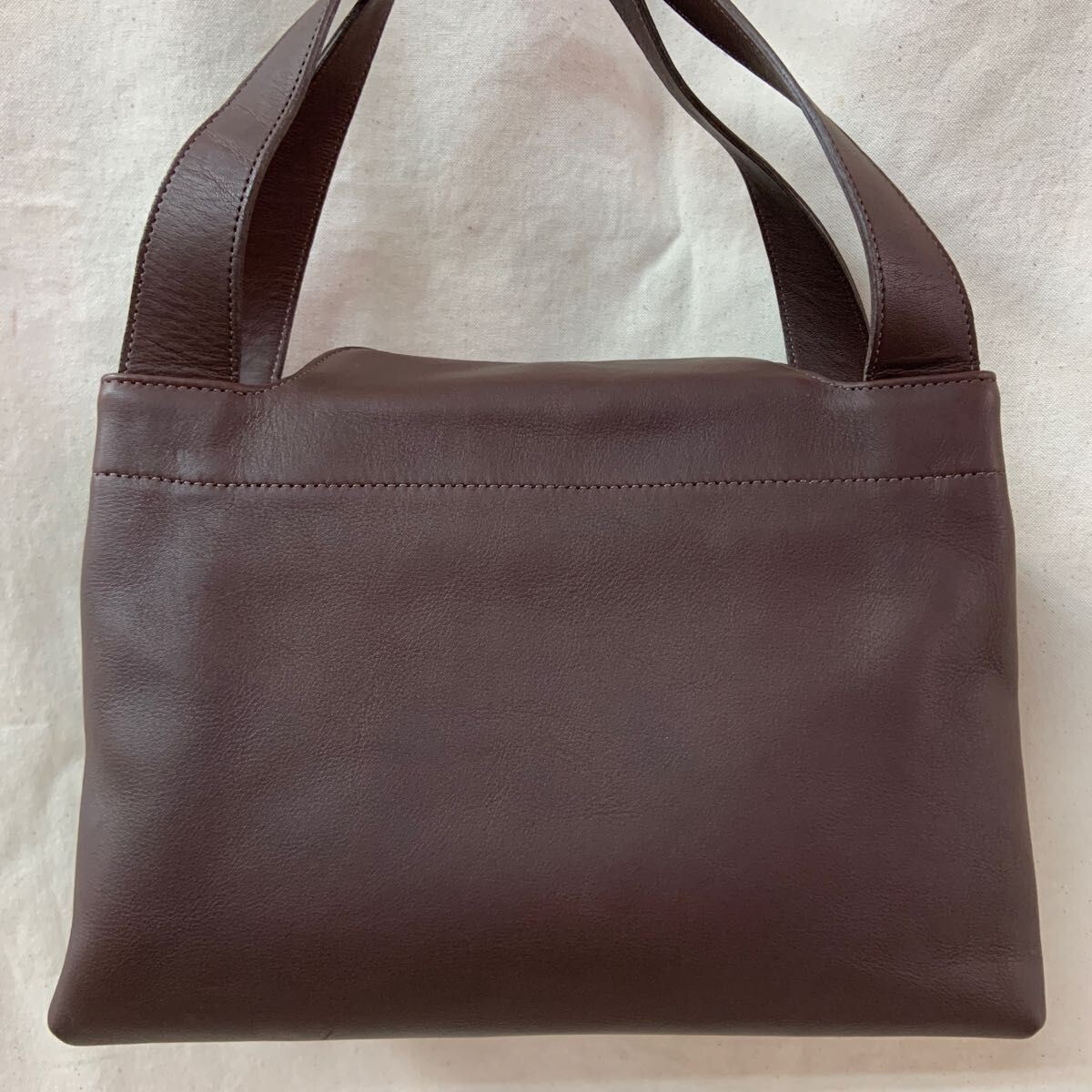 Old COACH Hand Bag 4117 Brown Leather Vintage Women's Japan Old COACH Hand Bag 4117 Brown Leather Vintage Women's Japan
