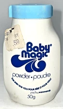 Mennen Baby Magic baby powder Canada 50g Rare.