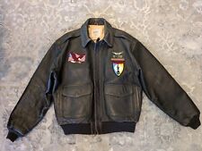 Avirex Leather Flight Jacket In Vintage Outerwear Coats Avirex Leather Flight Jacket In Vintage Outerwear Coats