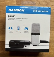Samson Go Mic Portable Usb Condenser Microphone Mac And Pc - New