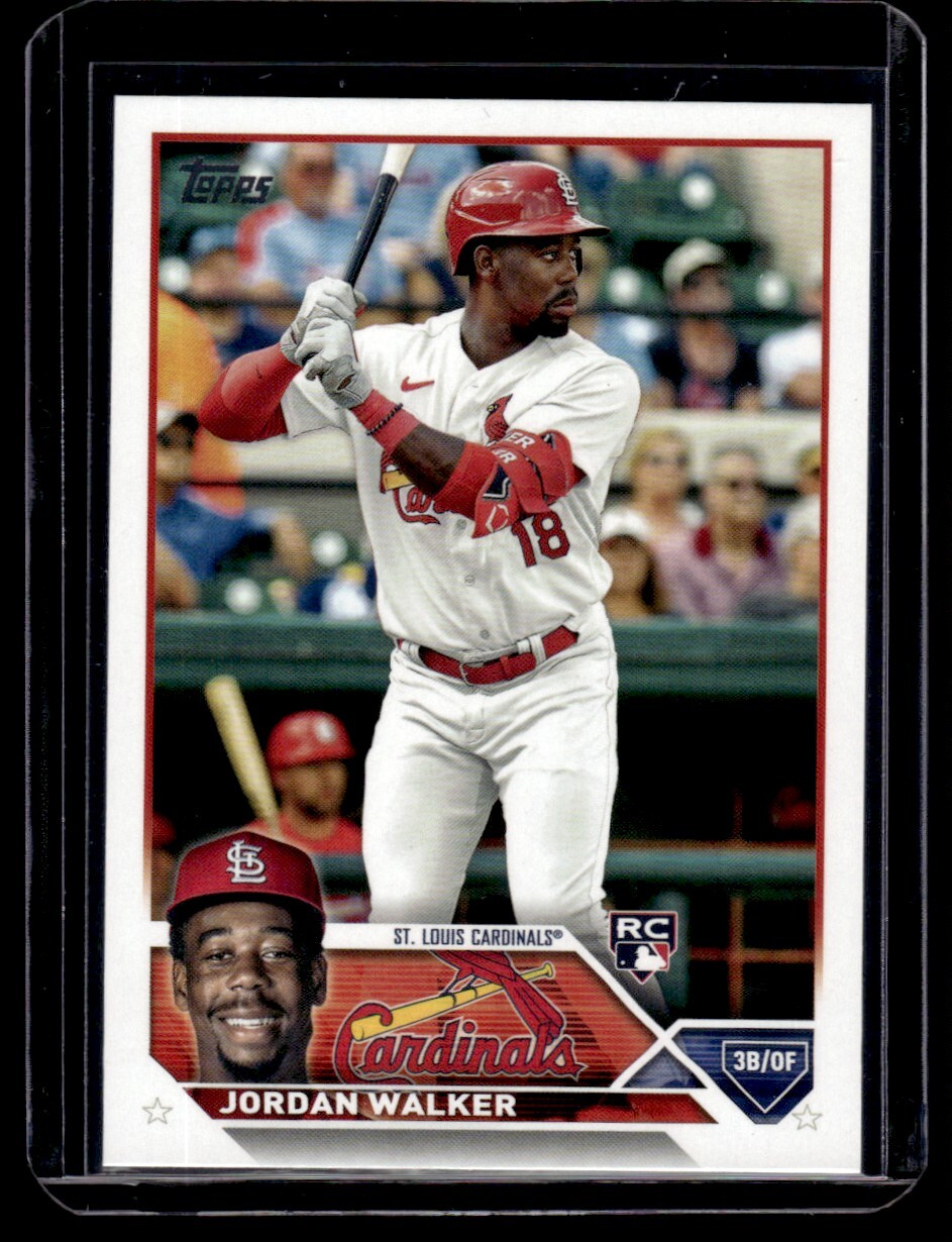 2023 Topps Jordan Walker RC St. Louis Cardinals #344