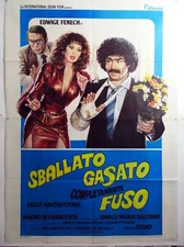 cm.140x200-SBALLATO GASATO COMPLETAMENTE FUSO-ABATANTUONO-FENECH-COMMEDIA-M18-24