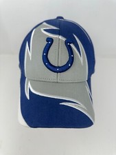 Indianapolis Colts Reebok Team Apparel One Size Blue Hat Authentic NFL Cap L1
