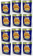12 x Nestlé Honey Stars Cereales Desayuno Comida Snack Hecho con Grano Integral 17g.