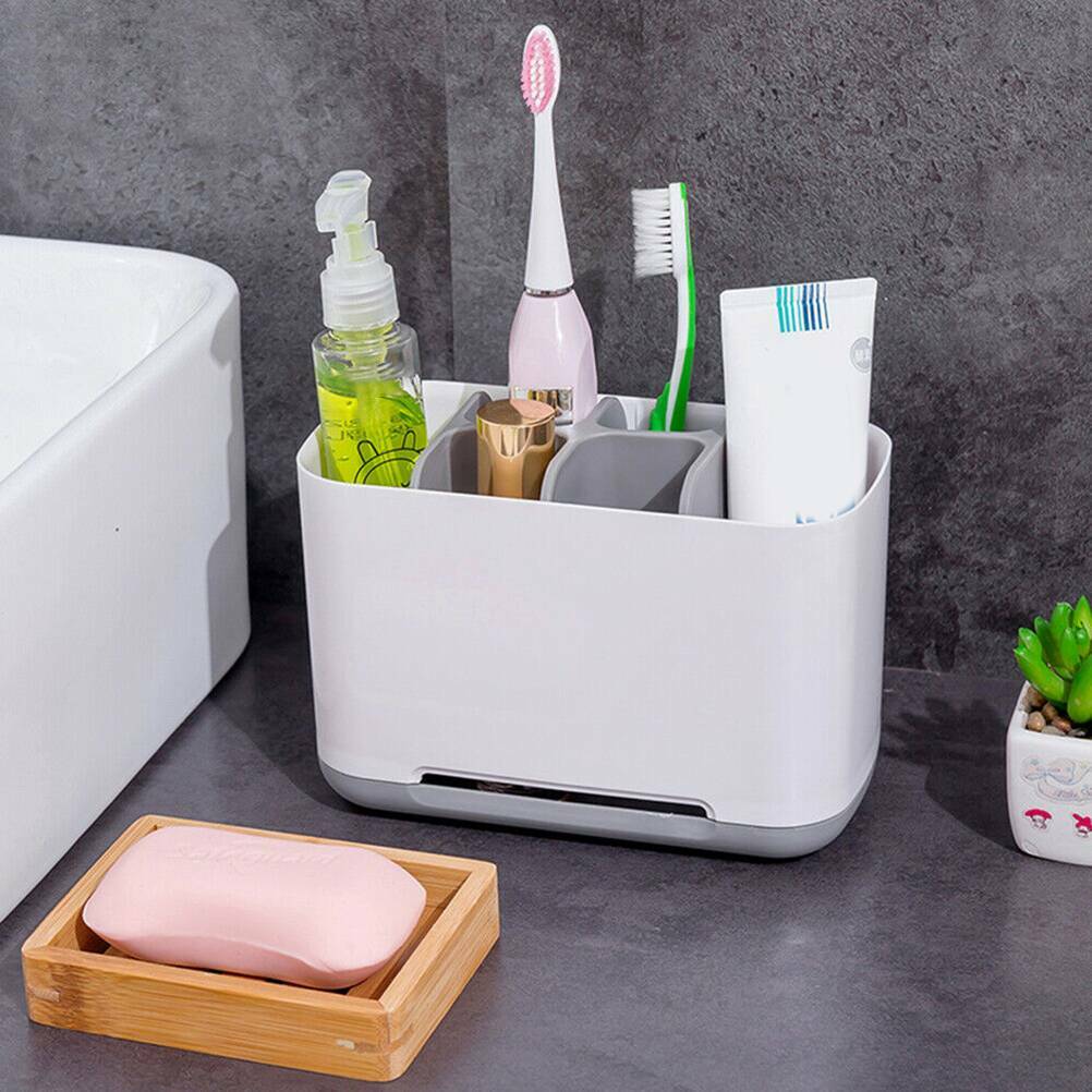 Electric Toothbrush Holder Storage Large Multifunction Organizer
