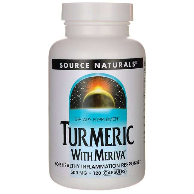 Source Naturals Куркума с Meriva 500 мг 120 капсул