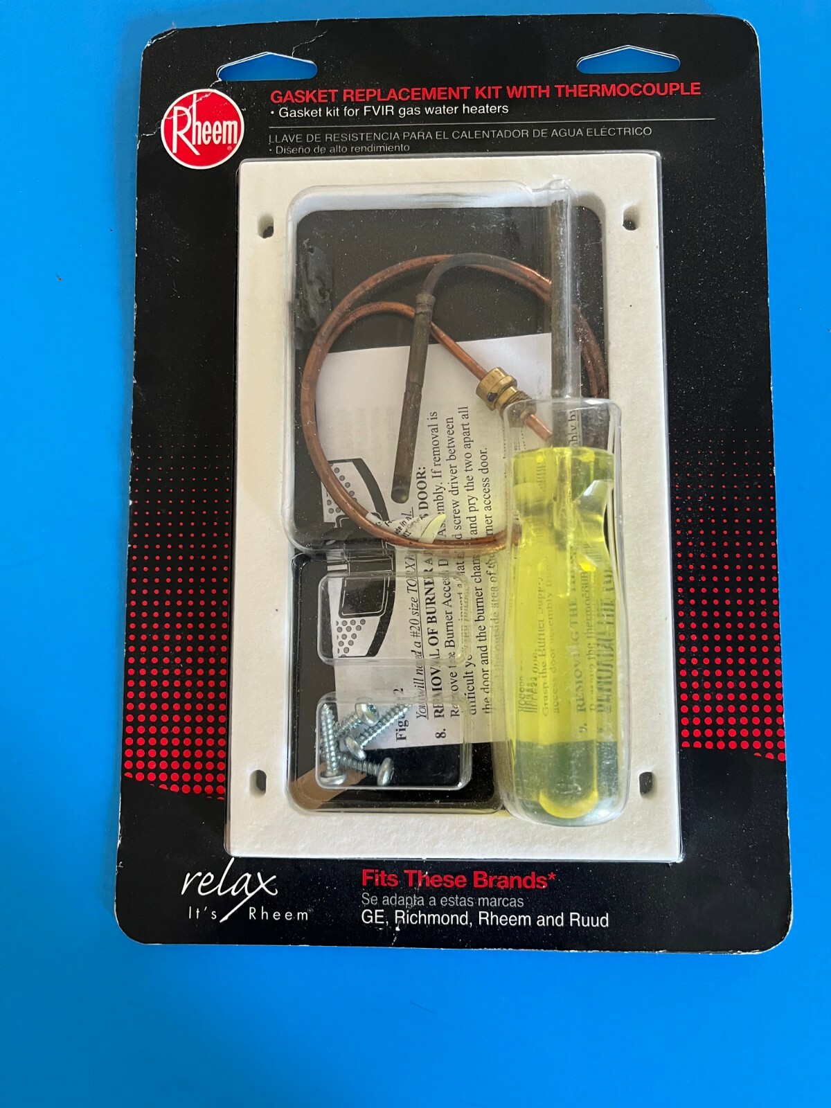 New-Rheem GASKET REPLACEMENT KIT with THERMOCOUPLE-RH20064 | eBay