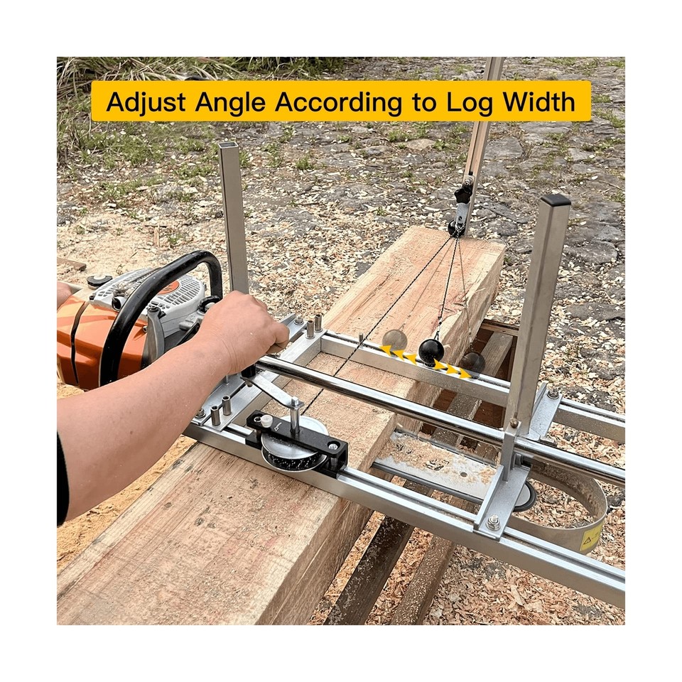 HOTYELL Chainsaw Mill Winch Kit for Chain Saw Milling Efficient Chainsaw Ac... eBay