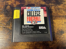 Bill Walsh Football  (Sega Genesis, 1993) EA Sports - Preowned