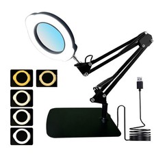 Efficiently Designed LED Lighted Magnifier Glass with Eye Comfort Features