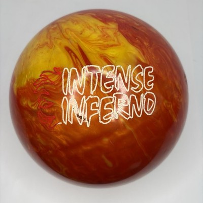 12 Pound Brunswick Intense Inferno Reactive Bowling Ball Orange 12lb 1.7oz