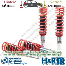 Monotube Fahrwerk 30-70mm, 20-60mm Tieferlegung ua.: Honda Civic V Stufenh. EG E
