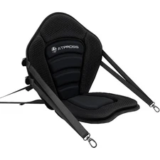 Standard Padded Kayak Canoe Seat Adjustable Backrest with 4 Straps Durable Si...