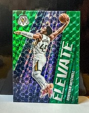 2020-21 Panini Mosaic - Elevate Green Mosaic Prizm #24 Donovan Mitchell