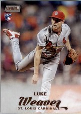 2017 Stadium Club #252 Luke Weaver RC - BB