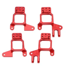 Front Rear Adjustable Shock Towers Mount Fit for  trx-4 RC Car Model Red