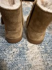 UGG - Girls 10 Toddler - Honey Brown Suede Exterior + Soft Shearing Interior — photo 8