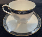 5 Piece Place Setting Oscar De La Renta AF020 Aviance Black Bone China Narumi — photo 9