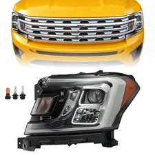Left Driver Side Halogen Headlight For 2018-2021 Ford Expedition Xlt With Bulbs Left Driver Side Halogen Headlight For 2018-2021 Ford Expedition Xlt With Bulbs