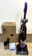 BISSELL - CleanView Compact Turbo Upright Vacuum - Black / Grapevine Purple