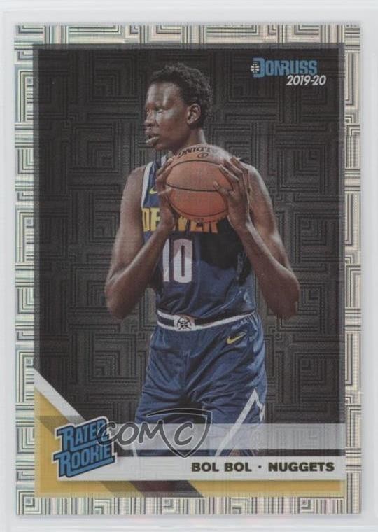 2019-20 Panini Donruss Rated Rookie Infinite Bol Bol #234 e9p