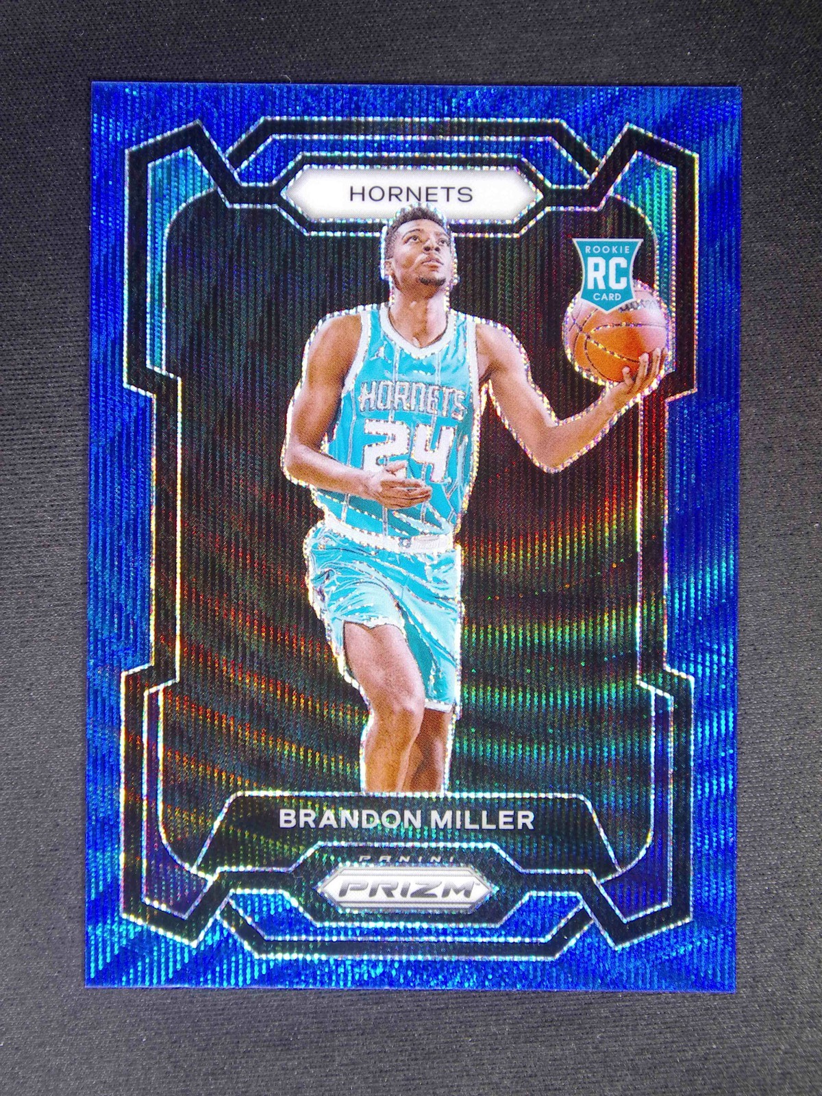 2023-24 Panini Prizm Brandon Miller #152 RC Rookie Blue Wave