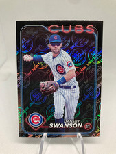 Dansby Swanson 2024 Topps Montgomery Club Foil Card #164 Chicago Cubs