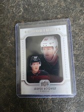2019-20 Upper Deck Series 2 UD Portrait Rookies Jesper Boqvist Card# P-95