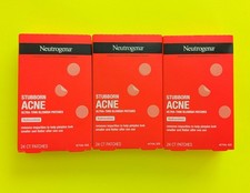 Neutrogena Stubborn Acne 24 ct Ultra Thin Blemish - Lot of 3