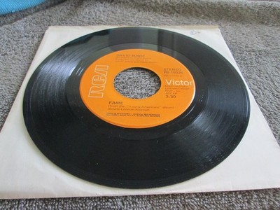 David Bowie- Fame / Right-RCA 45 HEAR  #2
